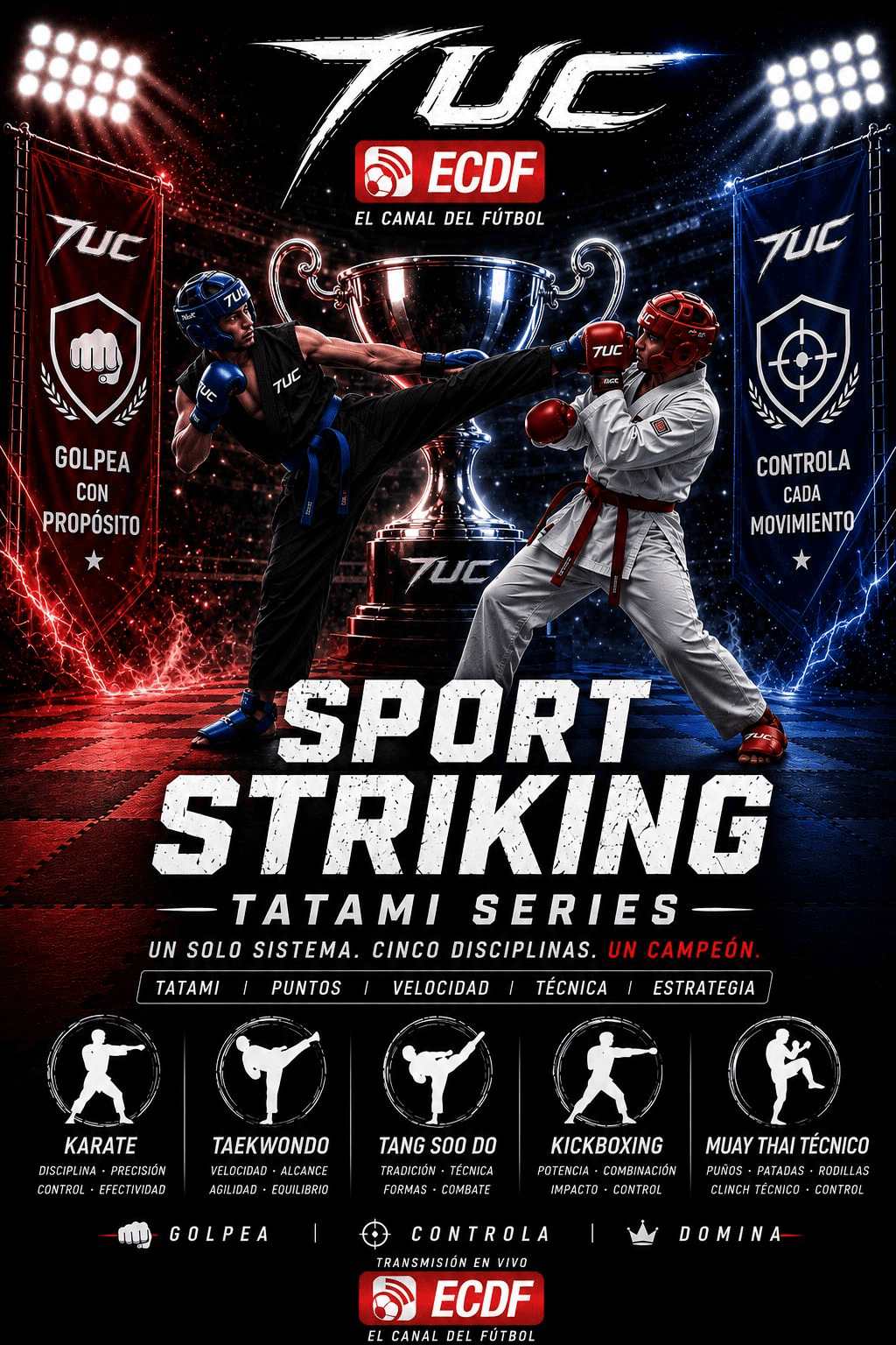 7UC Sport Striking Tatami Series