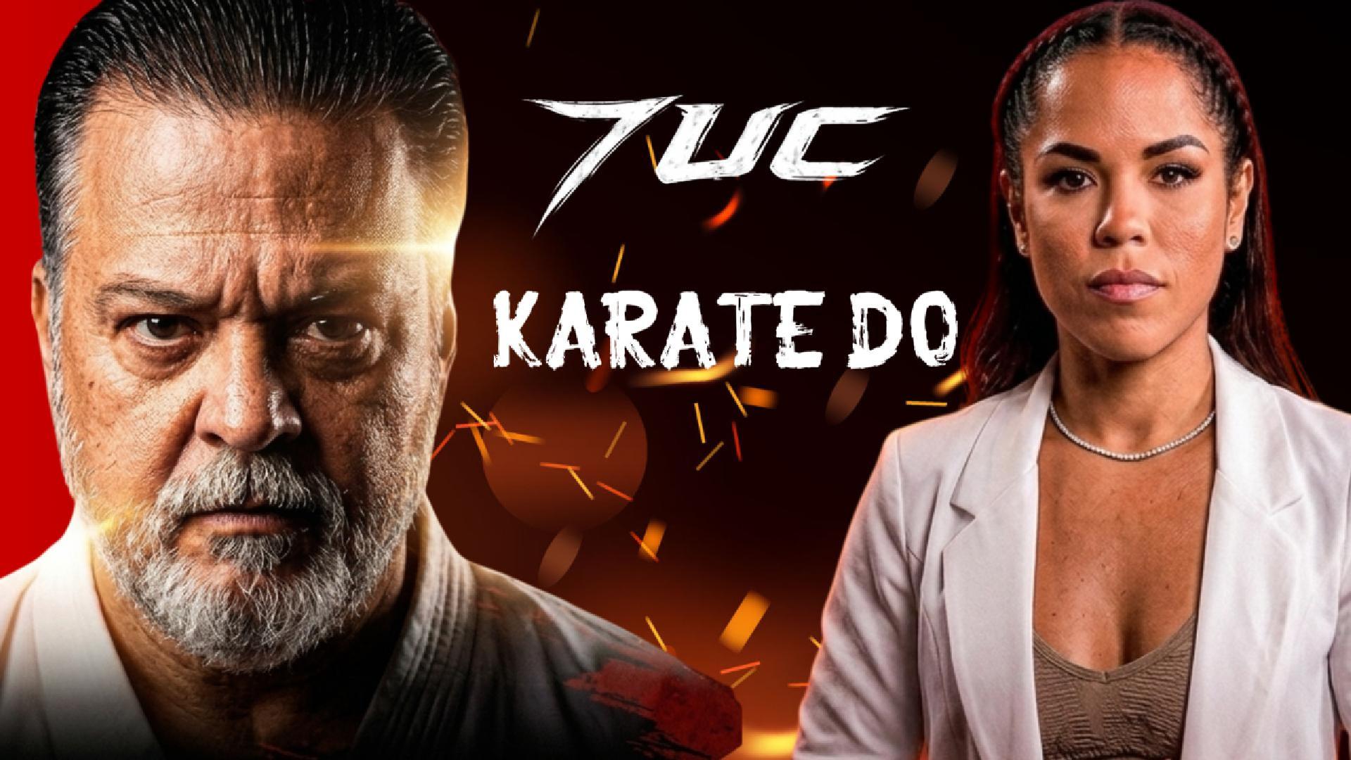 Carátula primer programa 7UC League Karate ECDF